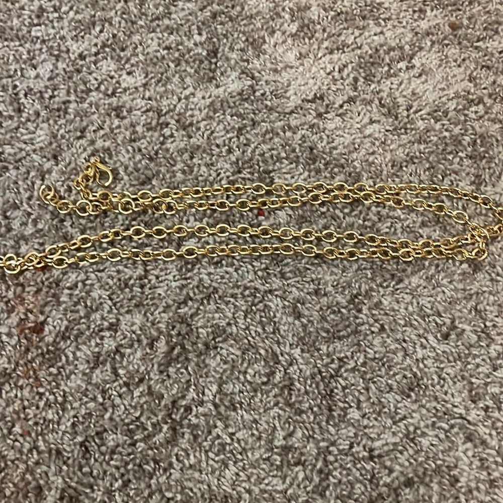 Senreve Gold Long Convertible Chain 24 karat plating